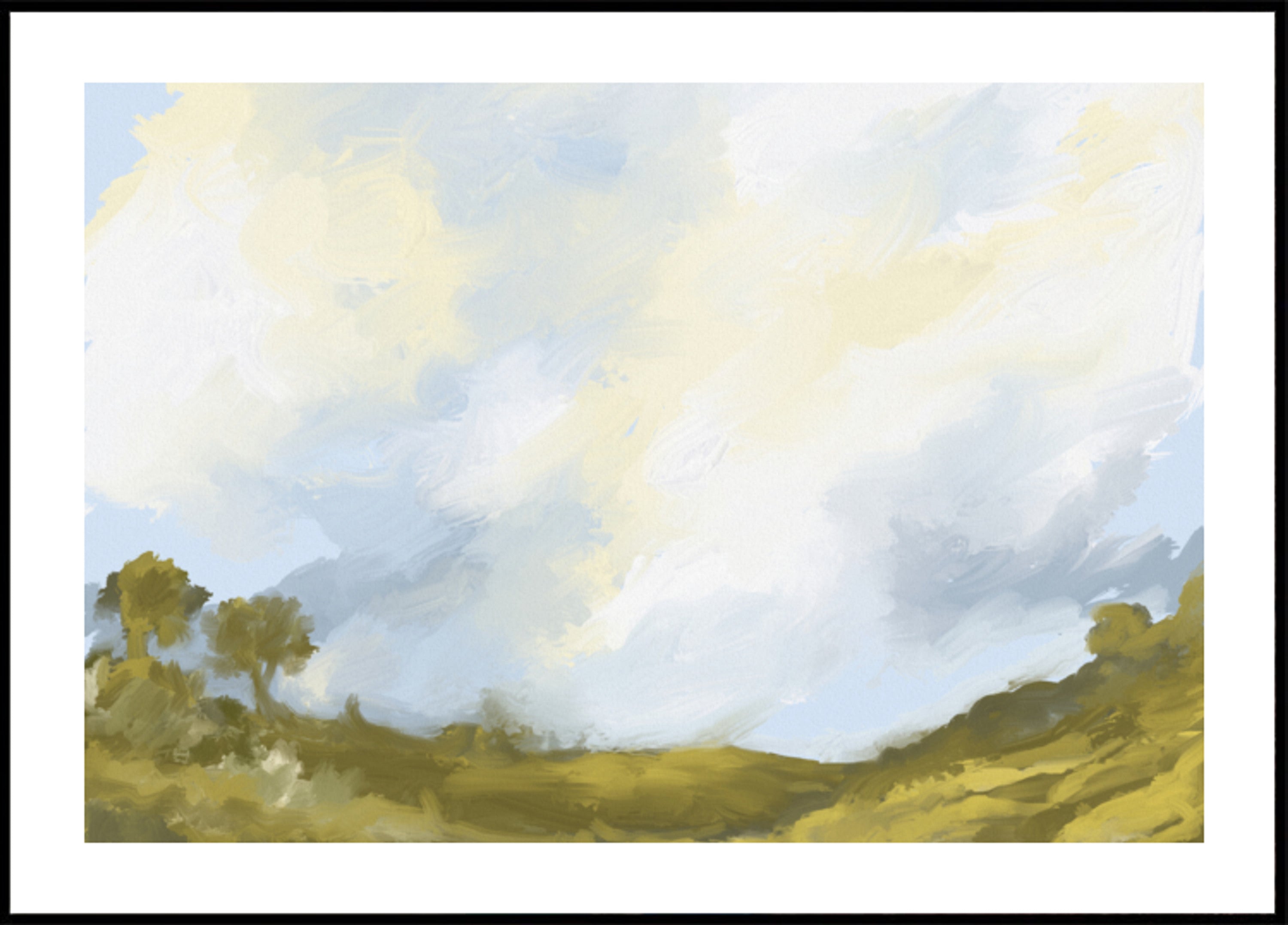 Rolling Fields Cloudscape