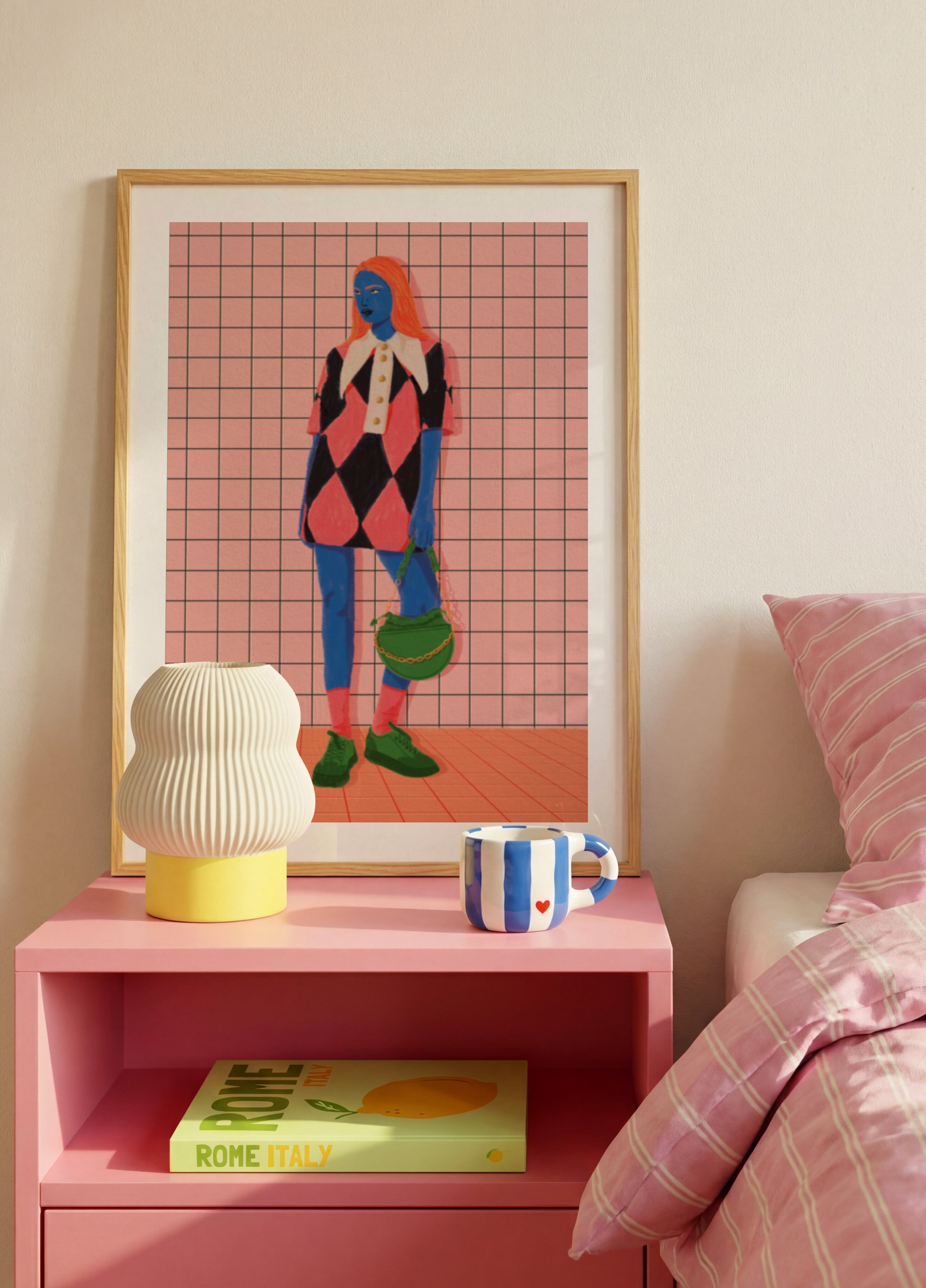 Vibrant Argyle Style