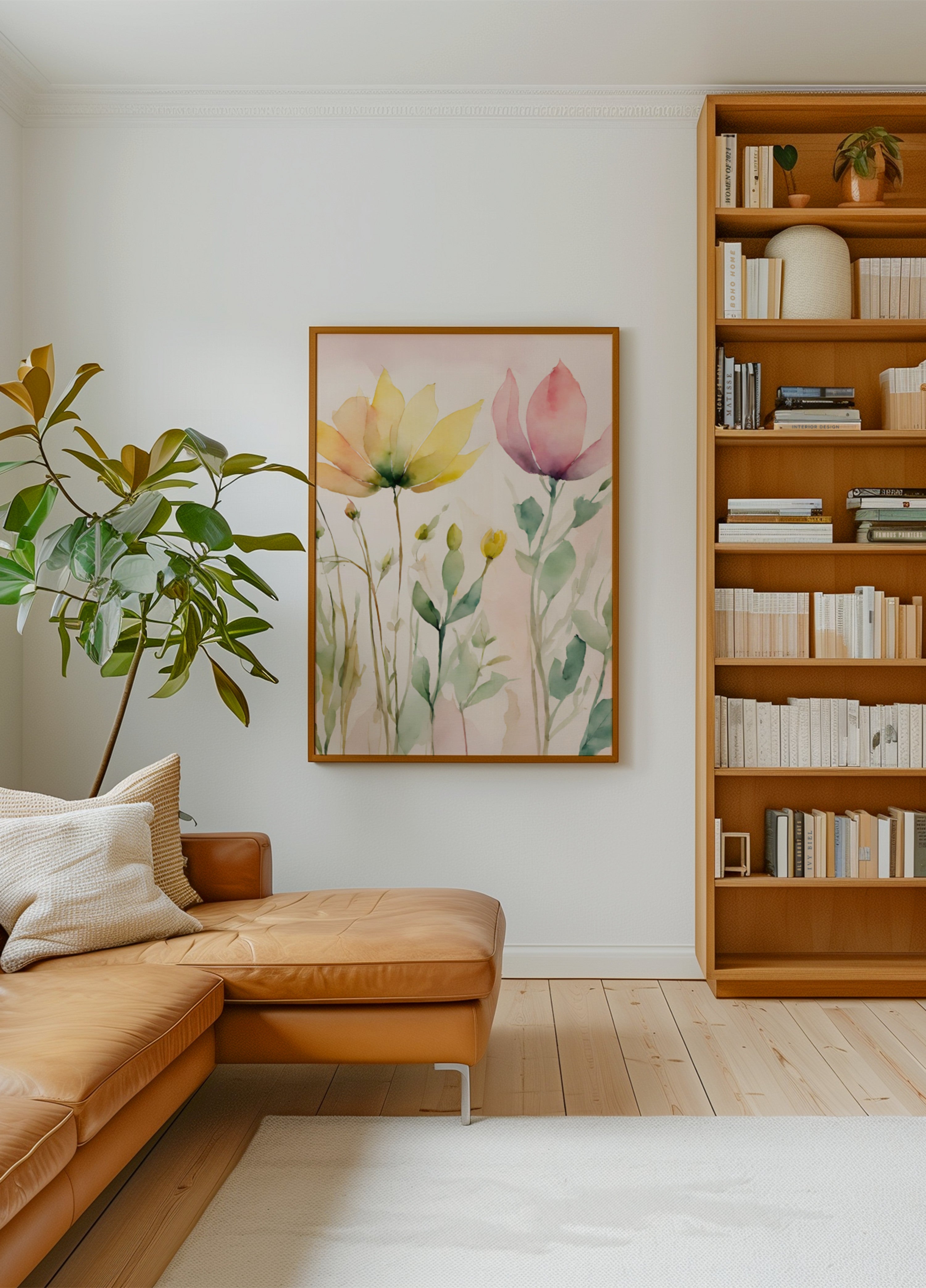 Soft Watercolor Flowers
