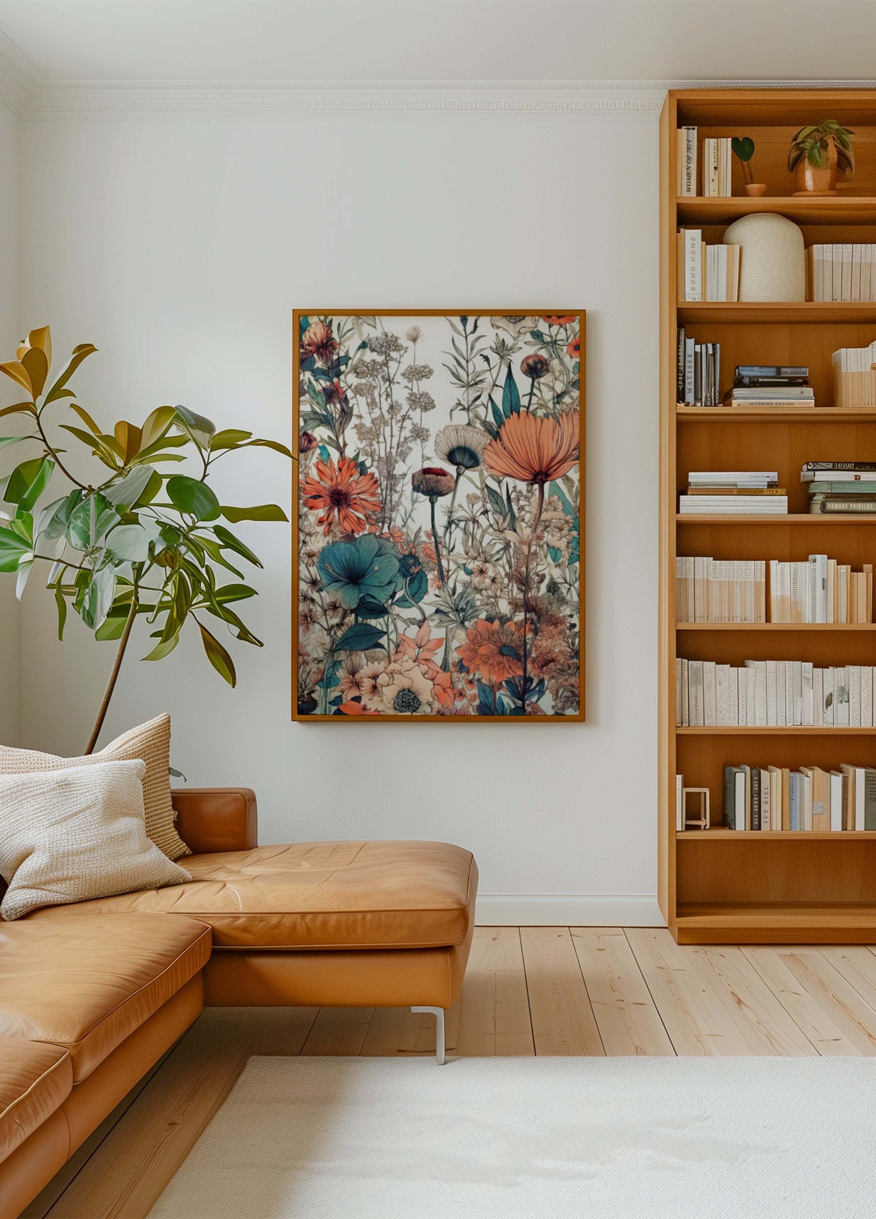 Vintage Floral Garden
