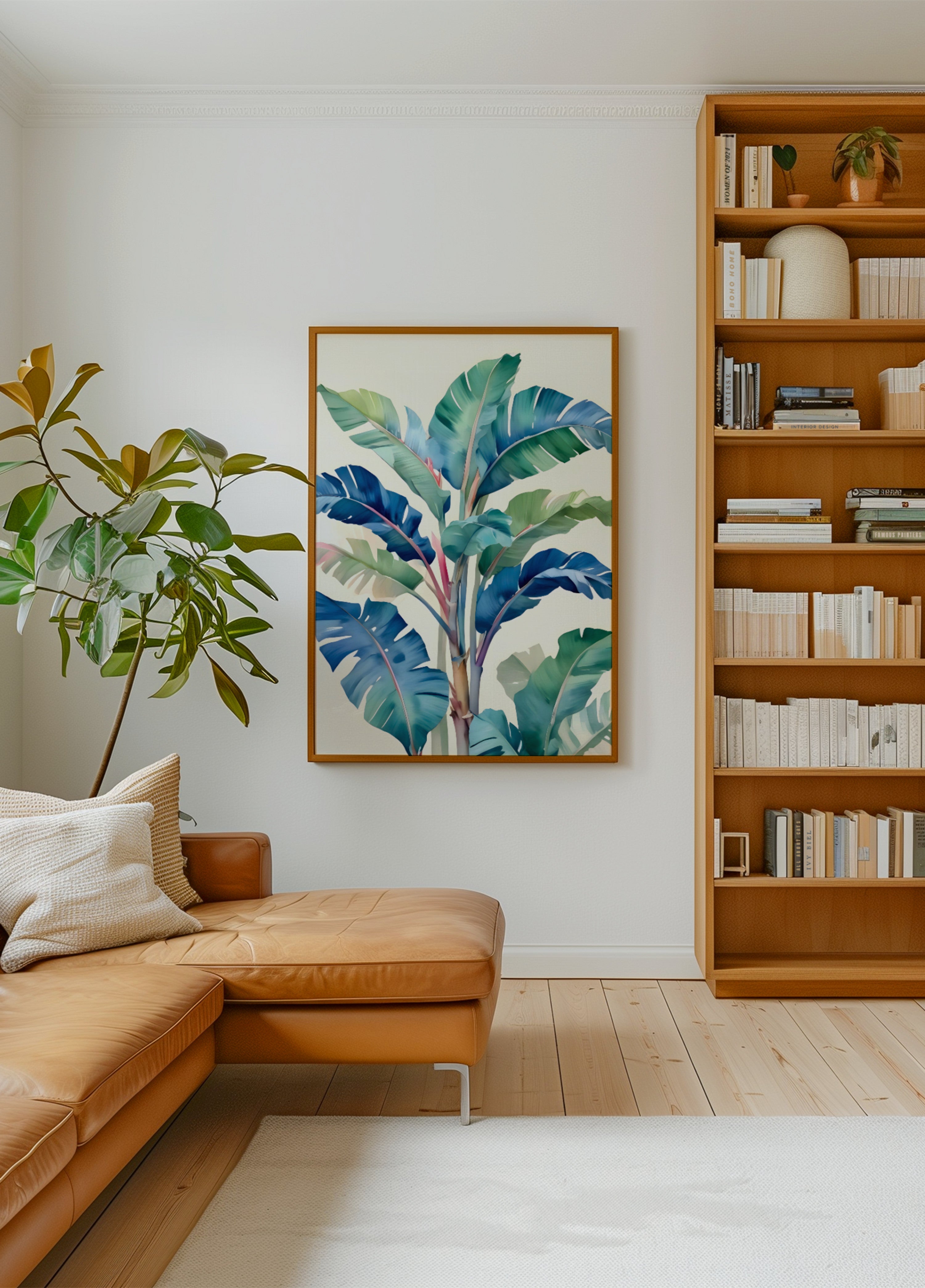 Tropical Banana Leaves