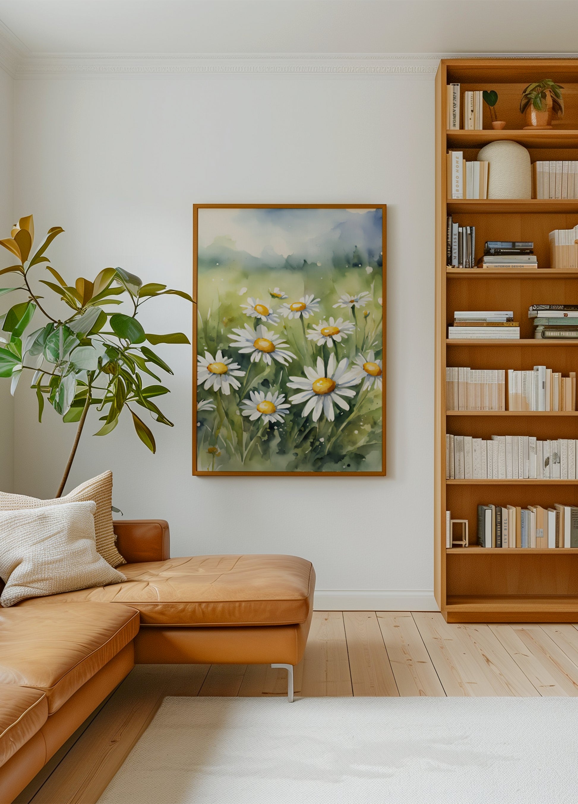 Blooming Daisy Field