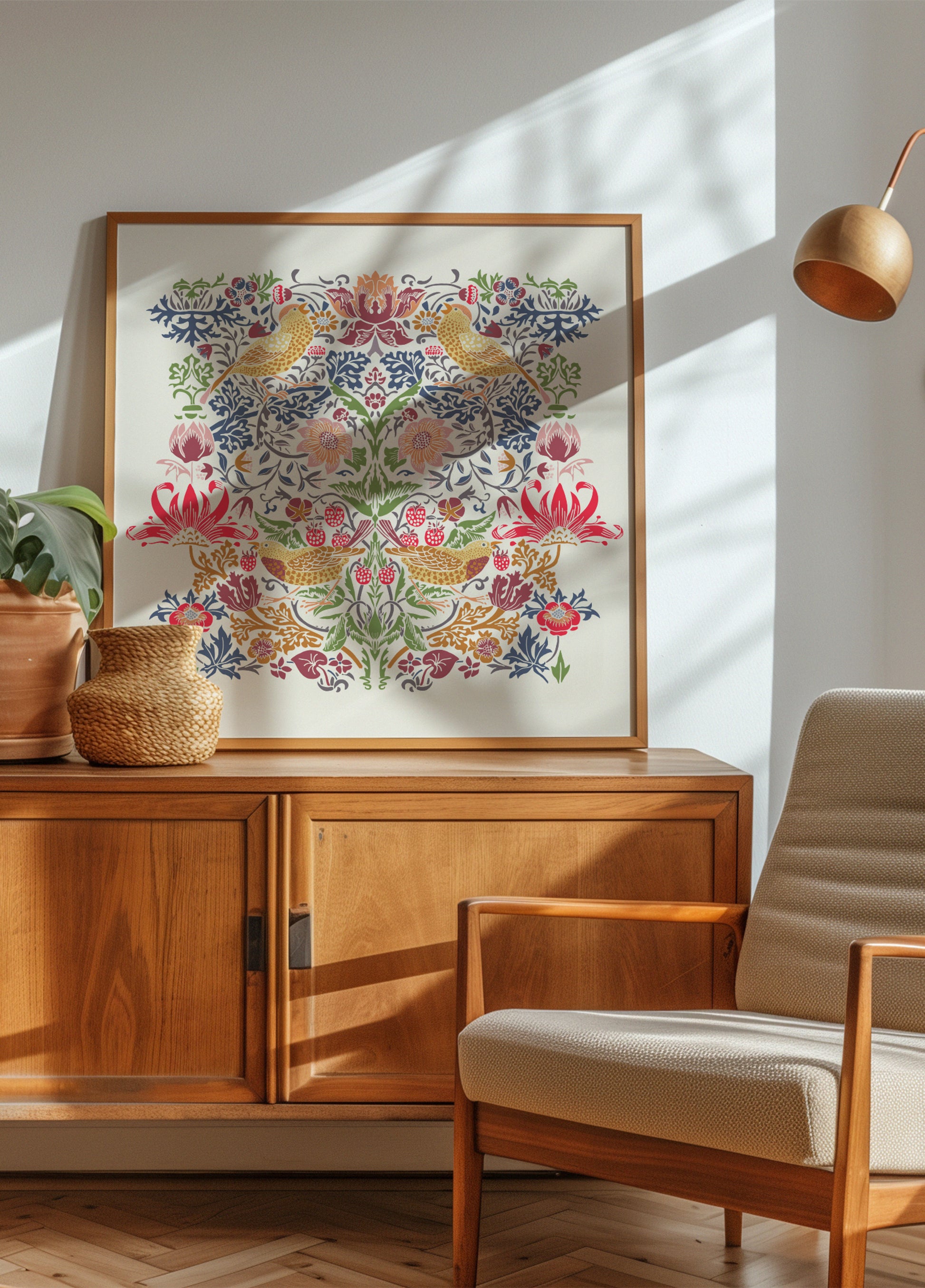 Vintage Botanical Birds
