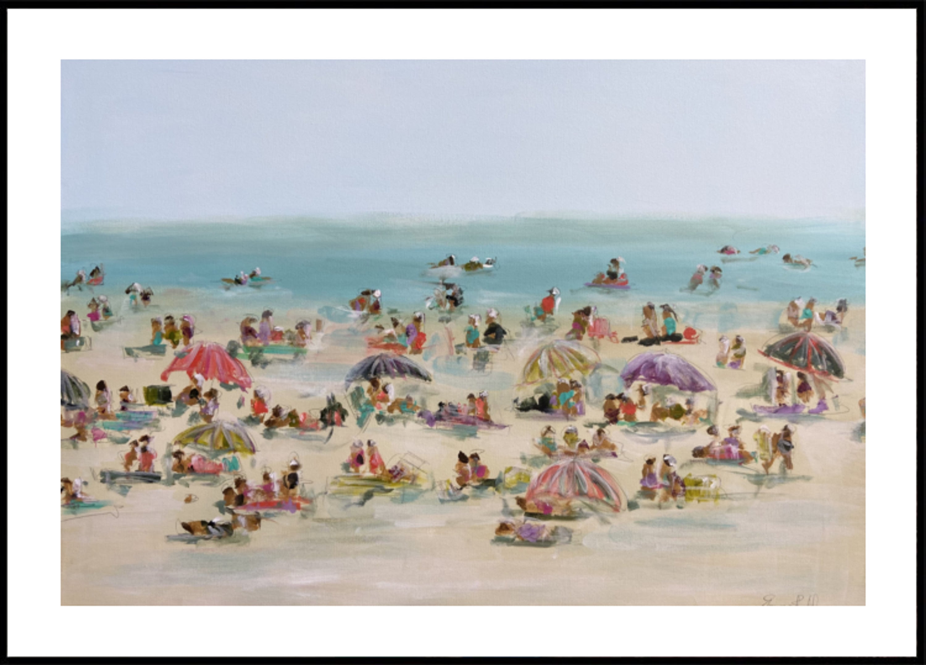 Lively Beach Day