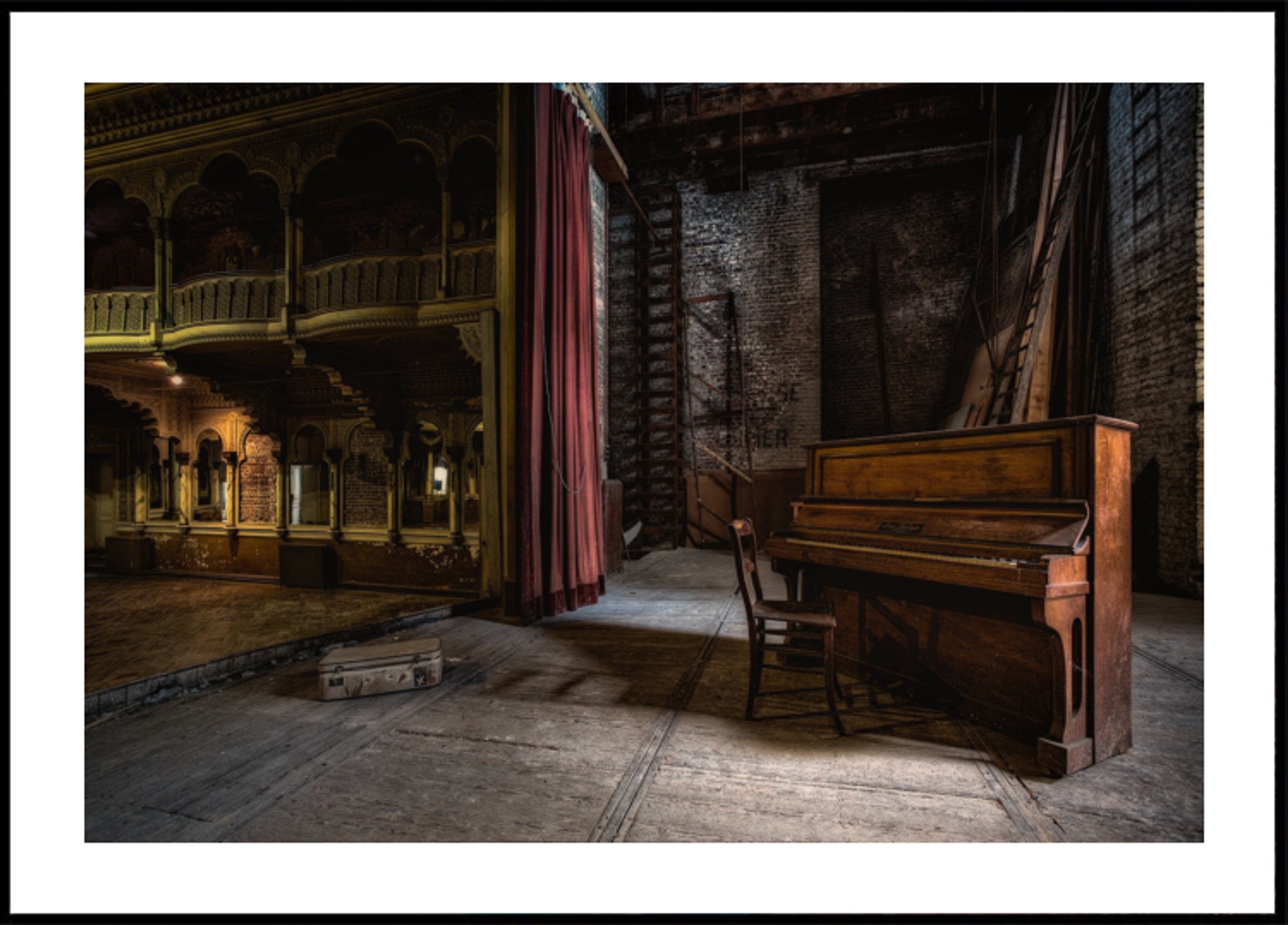Abandoned Theater Piano
