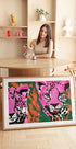 Pink Cheetah Duo - Posterbox