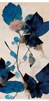 Blue Dry Flowers Plakat - Posterbox
