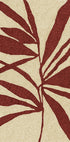 Red Leaf Silhouette Plakat - Posterbox