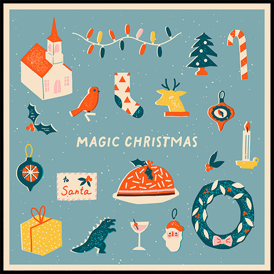 Happychristmasno83 Plakater - Posterbox