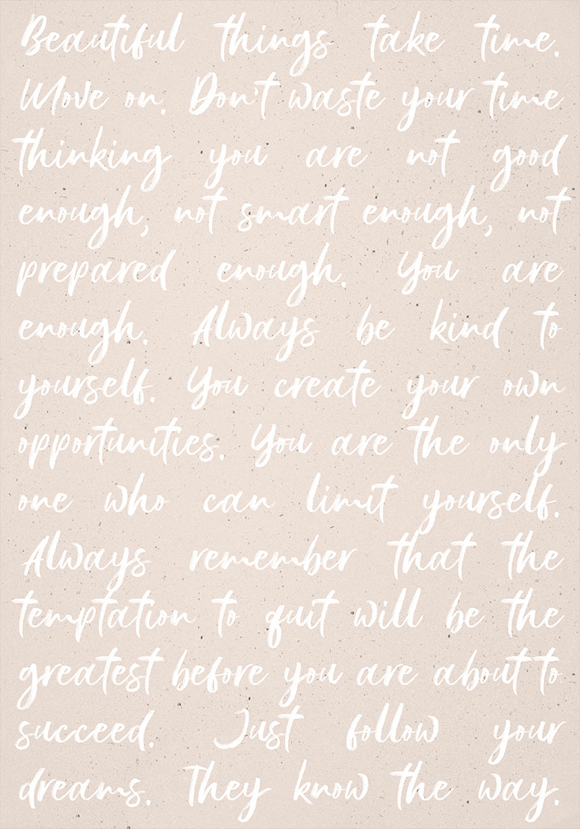 Motivational Quotes Plakat - Posterbox