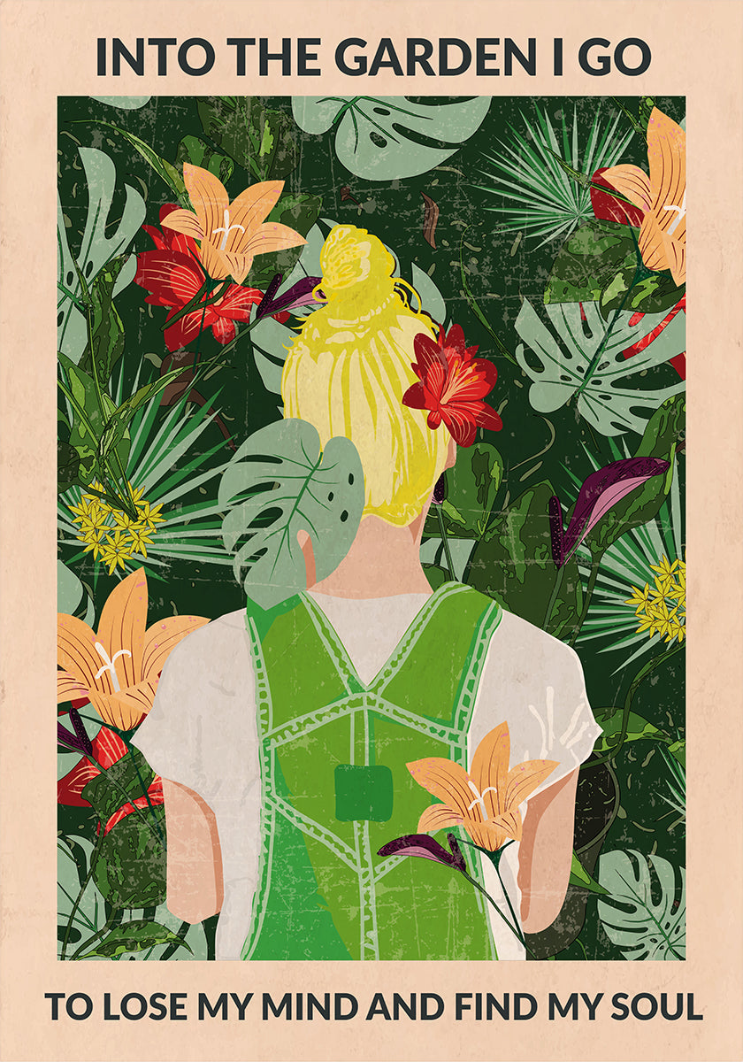 Into the Garden (blonde) - Posterbox