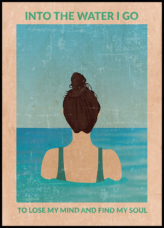 Into the Water Standard Wall Art - Posterbox