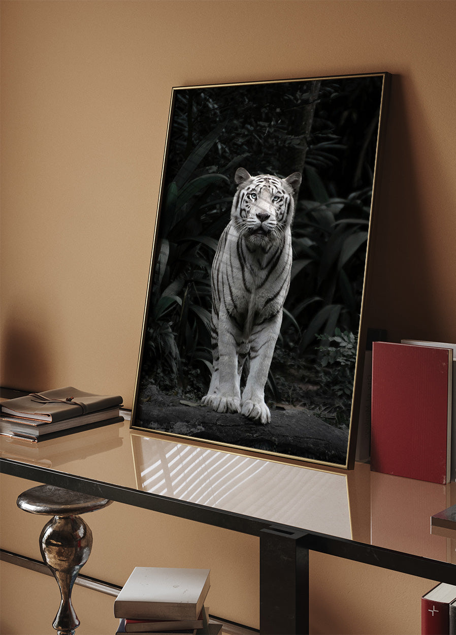 White Tiger Poster - Posterbox.dk